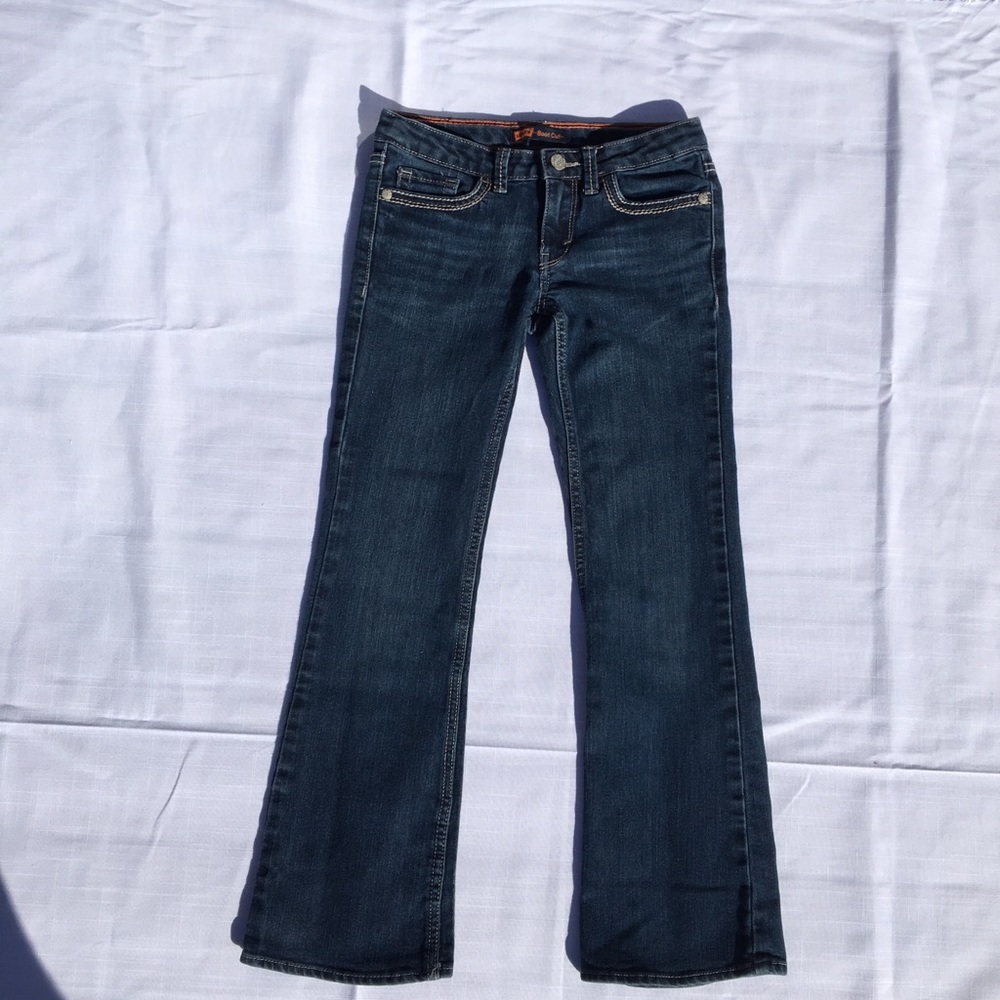 EUC Levi's Bootcut Girls 5 Pocket Jeans Size 10 R